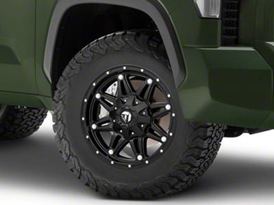 Fuel Wheels Hostage Matte Black 6-Lug Wheel; 18x9; 1mm Offset (22-24 Tundra)