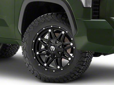 Fuel Wheels Hostage Matte Black 6-Lug Wheel; 20x9; 1mm Offset (22-24 Tundra)