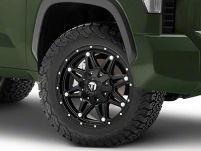 Fuel Wheels Hostage Matte Black 6-Lug Wheel; 20x9; 20mm Offset (22-24 Tundra)