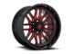 Fuel Wheels Ignite Gloss Black Red Tinted 6-Lug Wheel; 20x9; 19mm Offset (22-24 Tundra)