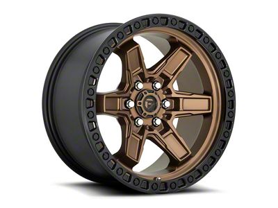 Fuel Wheels Kicker Matte Bronze 6-Lug Wheel; 20x9; 20mm Offset (22-24 Tundra)