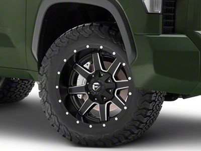 Fuel Wheels Maverick Matte Black Milled 6-Lug Wheel; 20x9; 19mm Offset (22-24 Tundra)