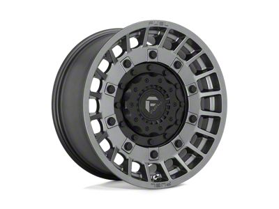 Fuel Wheels Militia Matte Anthracite and Black 5-Lug Wheel; 20x10; -18mm Offset (14-21 Tundra)