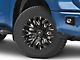 Fuel Wheels Quake Gloss Black Milled 5-Lug Wheel; 18x9; 1mm Offset (14-21 Tundra)