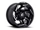 Fuel Wheels Reaction Gloss Black Milled 5-Lug Wheel; 20x9; 20mm Offset (07-13 Tundra)
