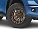 Fuel Wheels Rebel Matte Bronze with Black Bead Ring 5-Lug Wheel; 20x10; -18mm Offset (14-21 Tundra)