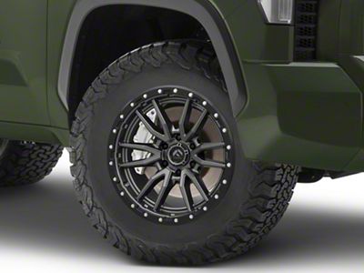Fuel Wheels Rebel Matte Gunmetal 6-Lug Wheel; 18x9; 20mm Offset (22-24 Tundra)
