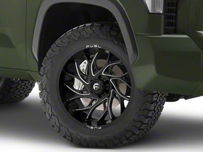 Fuel Wheels Runner Gloss Black Milled 6-Lug Wheel; 20x10; -18mm Offset (22-24 Tundra)