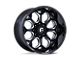 Fuel Wheels Scepter Gloss Black Milled 6-Lug Wheel; 20x10; -18mm Offset (22-24 Tundra)