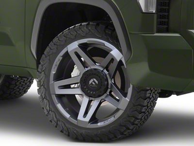 Fuel Wheels SFJ Matte Gunmetal 6-Lug Wheel; 22x14; -75mm Offset (22-24 Tundra)