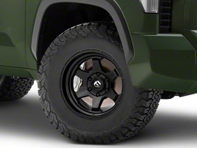 Fuel Wheels Shok Matte Black 6-Lug Wheel; 17x9; -12mm Offset (22-24 Tundra)