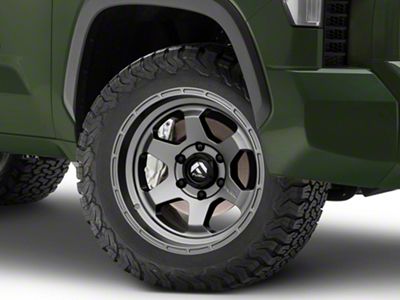 Fuel Wheels Shok Matte Gunmetal 6-Lug Wheel; 20x9; 1mm Offset (22-24 Tundra)