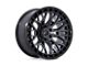 Fuel Wheels Sigma Matte Gunmetal with Matte Black Lip 6-Lug Wheel; 20x9; 1mm Offset (22-24 Tundra)