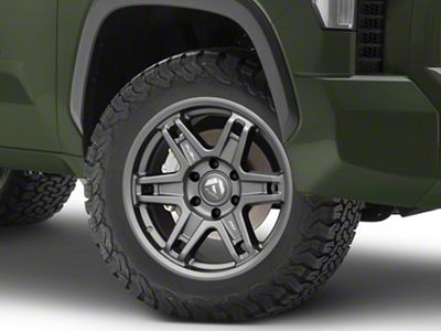 Fuel Wheels Slayer Matte Gunmetal 6-Lug Wheel; 20x9; 1mm Offset (22-24 Tundra)