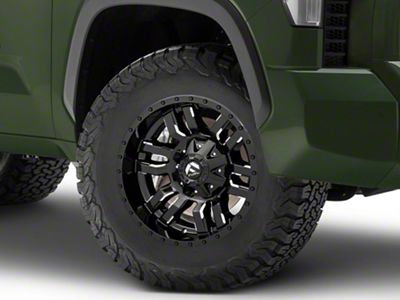 Fuel Wheels Sledge Gloss Black Milled 6-Lug Wheel; 18x9; -12mm Offset (22-24 Tundra)