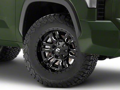 Fuel Wheels Sledge Gloss Black Milled 6-Lug Wheel; 18x9; 1mm Offset (22-24 Tundra)