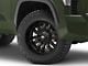 Fuel Wheels Sledge Matte Black with Gloss Black Lip 6-Lug Wheel; 20x9; 19mm Offset (22-24 Tundra)