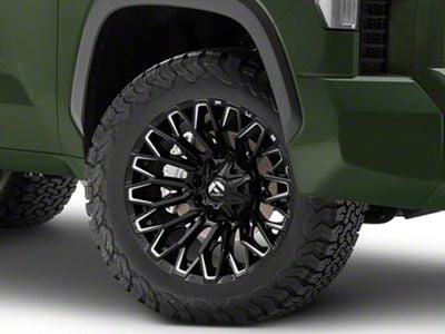 Fuel Wheels Strike Gloss Black Milled 6-Lug Wheel; 20x10; -18mm Offset (22-24 Tundra)