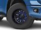 Fuel Wheels Stroke Gloss Black with Blue Tinted Clear 5-Lug Wheel; 18x9; 20mm Offset (14-21 Tundra)