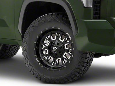 Fuel Wheels Stroke Gloss Black Milled 6-Lug Wheel; 18x9; 1mm Offset (22-24 Tundra)