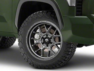 Fuel Wheels Tech Matte Anthracite 6-Lug Wheel; 20x10; -18mm Offset (22-24 Tundra)