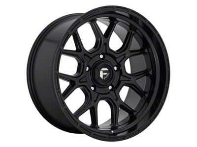 Fuel Wheels Tech Matte Black 5-Lug Wheel; 20x9; 1mm Offset (14-21 Tundra)