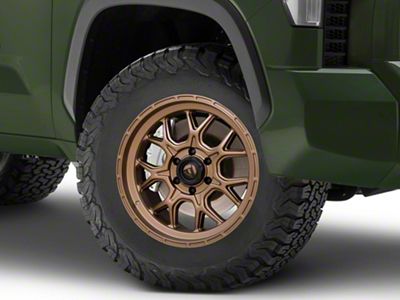 Fuel Wheels Tech Matte Bronze 6-Lug Wheel; 18x9; 1mm Offset (22-24 Tundra)