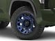 Fuel Wheels Traction Dark Blue with Black Ring 6-Lug Wheel; 20x9; 1mm Offset (22-24 Tundra)