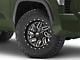 Fuel Wheels Triton Gloss Black Milled 6-Lug Wheel; 18x9; -12mm Offset (22-24 Tundra)