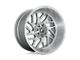 Fuel Wheels Triton Platinum Brushed Gunmetal with Tinted Clear 5-Lug Wheel; 20x10; -18mm Offset (14-21 Tundra)