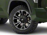 Fuel Wheels Vapor Matte Black with Gray Tint 6-Lug Wheel; 18x9; 19mm Offset (22-24 Tundra)