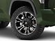 Fuel Wheels Vapor Matte Black with Gray Tint 6-Lug Wheel; 18x9; 1mm Offset (22-24 Tundra)