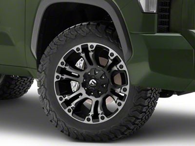 Fuel Wheels Vapor Matte Black with Gray Tint 6-Lug Wheel; 20x10; -18mm Offset (22-24 Tundra)