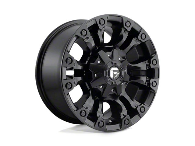 Fuel Wheels Vapor Matte Black 5-Lug Wheel; 17x10; -18mm Offset (14-21 Tundra)