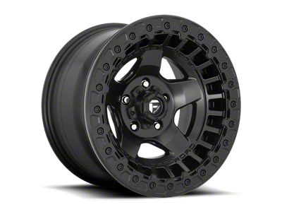 Fuel Wheels Warp Beadlock Matte Black 6-Lug Wheel; 17x9; -15mm Offset (22-24 Tundra)