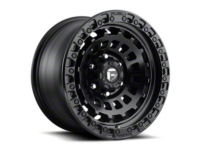 Fuel Wheels Zephyr Matte Black 6-Lug Wheel; 18x9; 1mm Offset (22-24 Tundra)