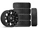 18x9 Fuel Vapor Wheel & 35in 35x12.50R18 Atturo All-Terrain Trail Blade X/T Tire Package; Set of 5 (18-24 Jeep Wrangler JL)