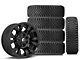 18x9 Fuel Vapor Wheel & 35in 35x12.50R18 Atturo All-Terrain Trail Blade X/T Tire Package; Set of 5 (18-24 Jeep Wrangler JL)