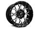 Full Throttle Off Road FT0151 Gloss Black Machined 6-Lug Wheel; 18x9; -12mm Offset (05-15 Tacoma)