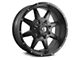 Full Throttle Off Road FT2 Satin Black 6-Lug Wheel; 17x9; 0mm Offset (2024 Tacoma)