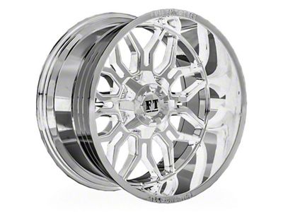 Full Throttle Off Road FT9 Chrome 6-Lug Wheel; 20x12; -44mm Offset (2024 Tacoma)