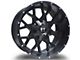 Full Throttle Off Road FT0151 Gloss Black Wheel; 18x9; -12mm Offset (84-01 Jeep Cherokee XJ)