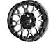 Full Throttle Off Road FT0151 Gloss Black Machined Wheel; 17x9 (93-98 Jeep Grand Cherokee ZJ)