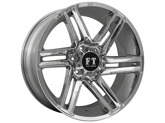 Full Throttle Off Road FT7 Chrome Wheel; 18x9 (76-86 Jeep CJ7)