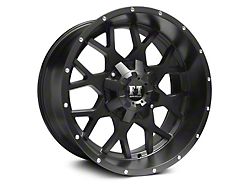 Full Throttle Off Road FT0151 Satin Black 6-Lug Wheel; 20x10; -24mm Offset (17-24 Titan)