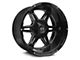 Full Throttle Off Road FT3 Gloss Black Milled 6-Lug Wheel; 20x12; -44mm Offset (22-24 Tundra)