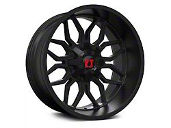 Full Throttle Off Road FT9 Satin Black 6-Lug Wheel; 22x12; -44mm Offset (04-15 Titan)