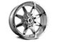 Full Throttle Off Road FT2 Chrome 6-Lug Wheel; 18x9; 0mm Offset (10-24 4Runner)