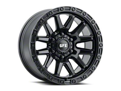 G-FX T26 Matte Black 6-Lug Wheel; 17x9; 0mm Offset (03-09 4Runner)