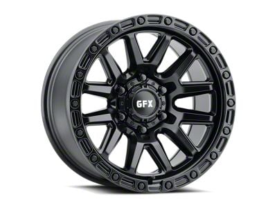 G-FX T26 Matte Black 6-Lug Wheel; 18x9; 12mm Offset (03-09 4Runner)